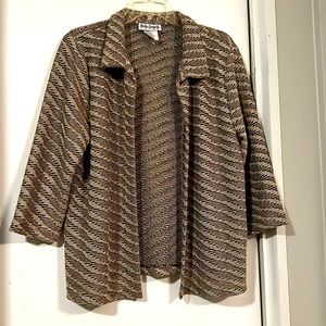 Focus Studio long sleeve cardigan sweater for women. Plus size 18